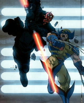 Illustration for article titled The Greatest X-Men Crossover and Mash-Up Art of All Time